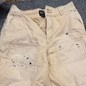BDG Men's Cream Cargo Pants